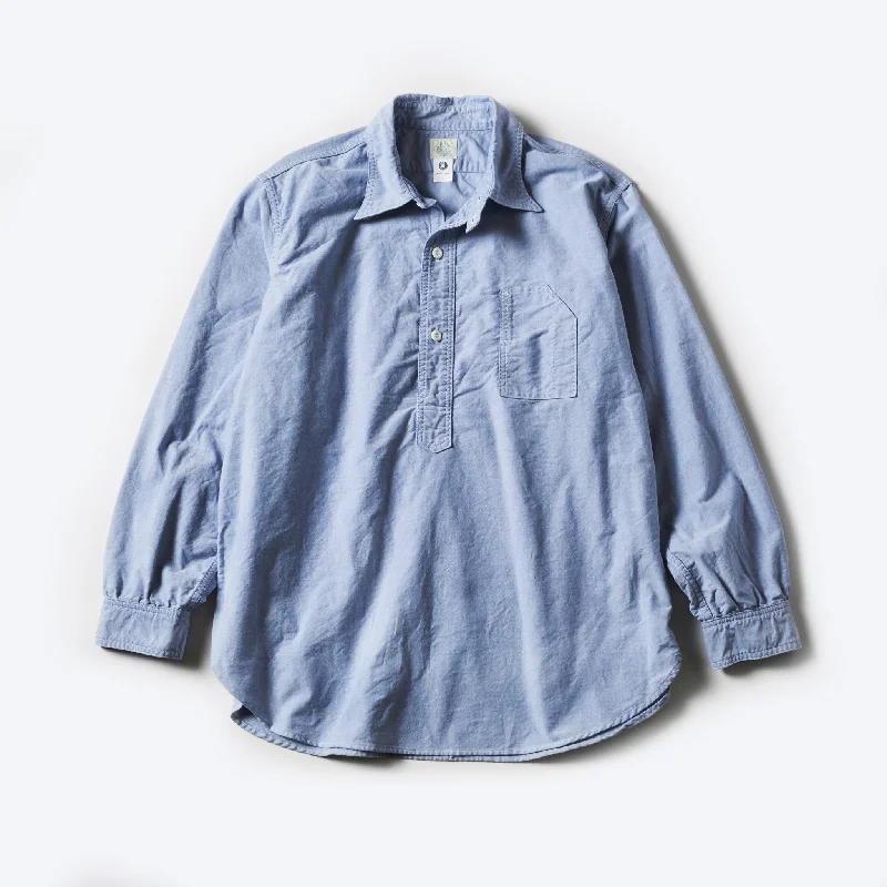 Comfortable Performance Button-Down Shirt for Active Days-#1201-GOB No.1 Shirt : good oxford blue