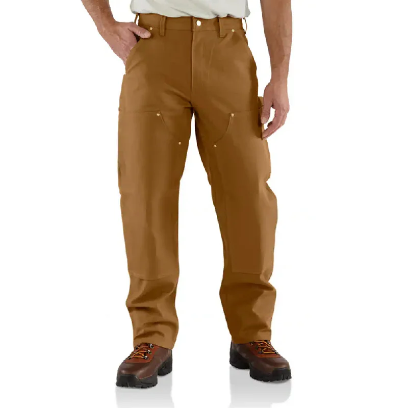 Stylish Cargo Pants for Trendy Looks-Carhartt B01 Loose Fit Firm Duck Double-Front Utility Work Pant