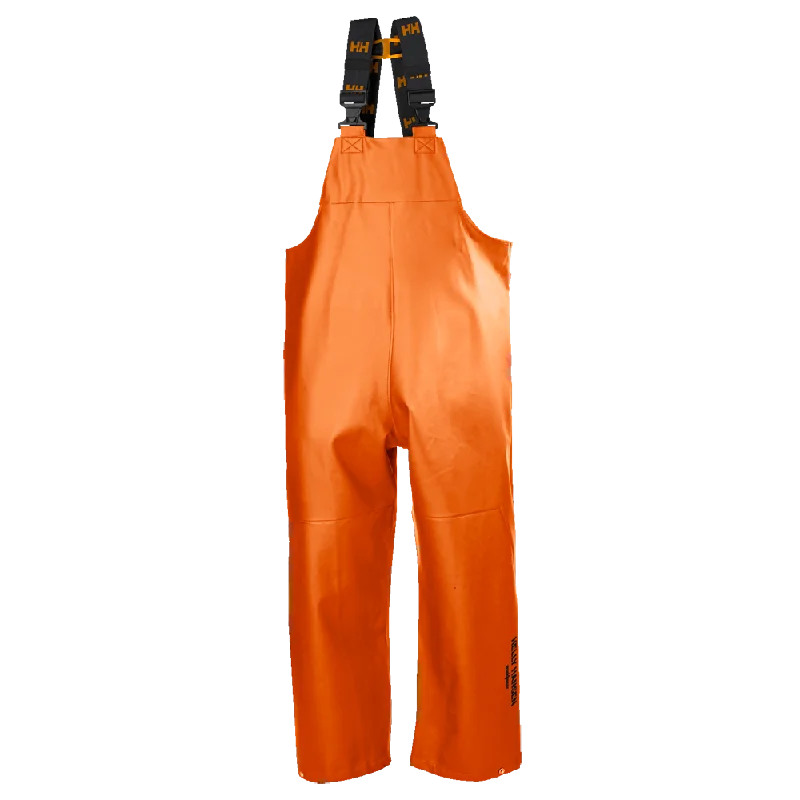 Warm Insulated Pants for Winter Sports-Helly Hansen 70582 Gale Waterproof Rain Bib and Brace Pant Trouser