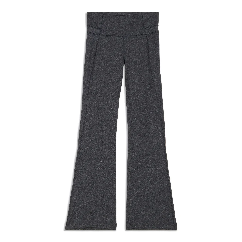 Stylish Slim Fit Pants for Fashionable Outfits-Groove Flare High Rise Pant - Resale