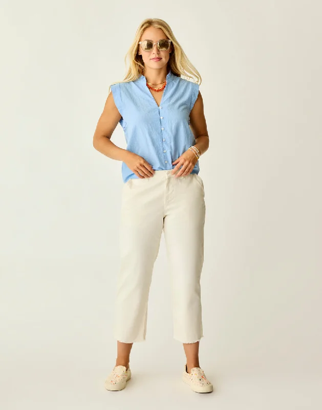 Professional Tailored Pants for Office Wear-Sausalito Pant: Birch