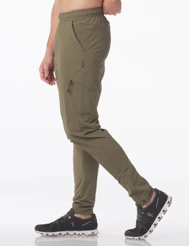 Flexible Movement Pants for Athletes and Fitness-North West Pant: Moss