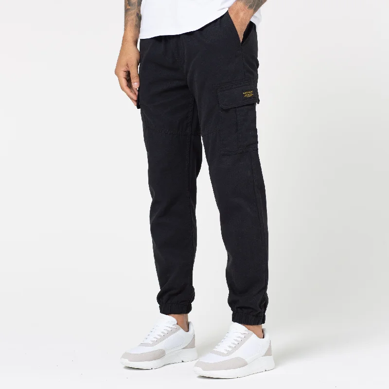 Trendy Utility Pants for Practical Fashion-Classic Utility Cargo Pant | Black