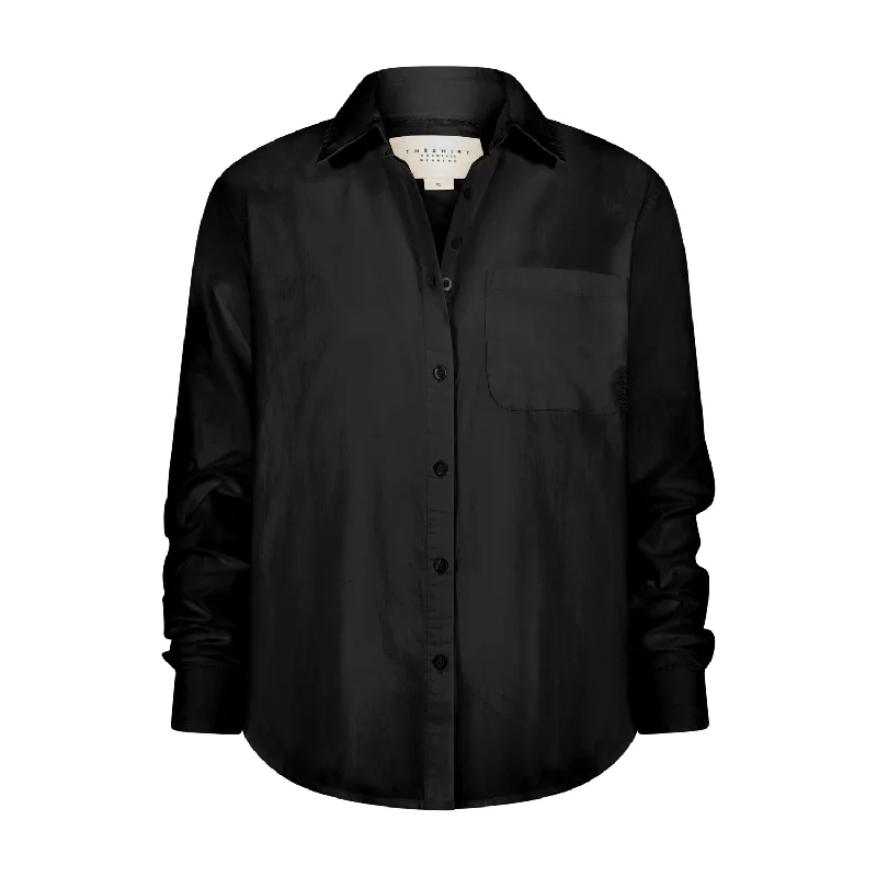 Comfortable Relaxed Button-Down Shirt for Weekend Wear-The Super Relaxed Boyfriend in Cotton