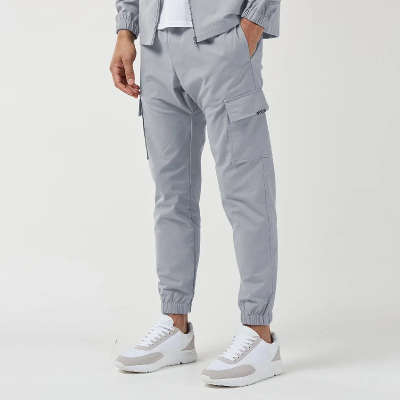 Casual Jogger Pants for Relaxed Outfits-Smart Utility Cargo Pant | Frost Grey