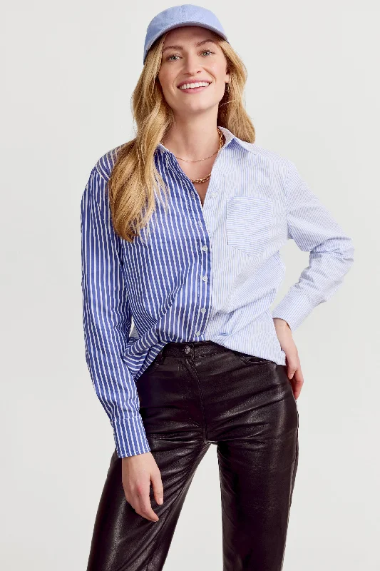 Smart Casual Button-Down Shirt for Semi-Formal Events-The Boyfriend Shirt