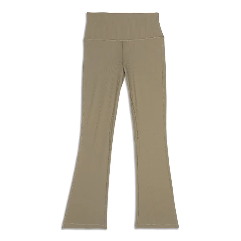 Comfortable Cotton Pants for Daily Wear-lululemon Align™ Ribbed Mini-Flare Pant - Resale