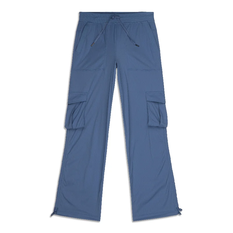 Durable Work Pants for Labor and Construction Jobs-Dance Studio Relaxed-Fit Mid-Rise Cargo Pant - Resale