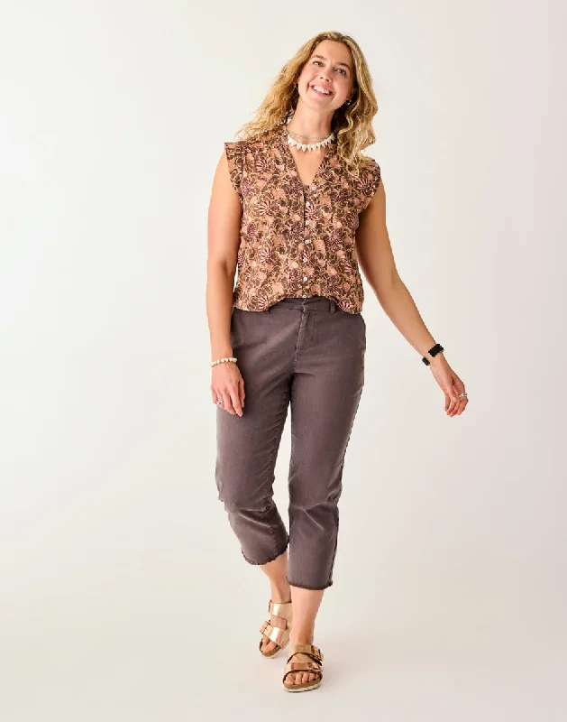 Relaxed Fit Jogger Pants for Casual Comfort-Sausalito Pant: Espresso