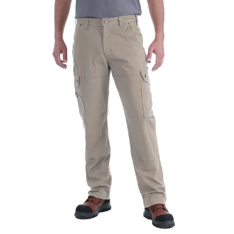 Premium Stretch Pants for Better Fit and Comfort-Carhartt B342 Relaxed Fit Ripstop Cargo Work Pant Trouser Desert