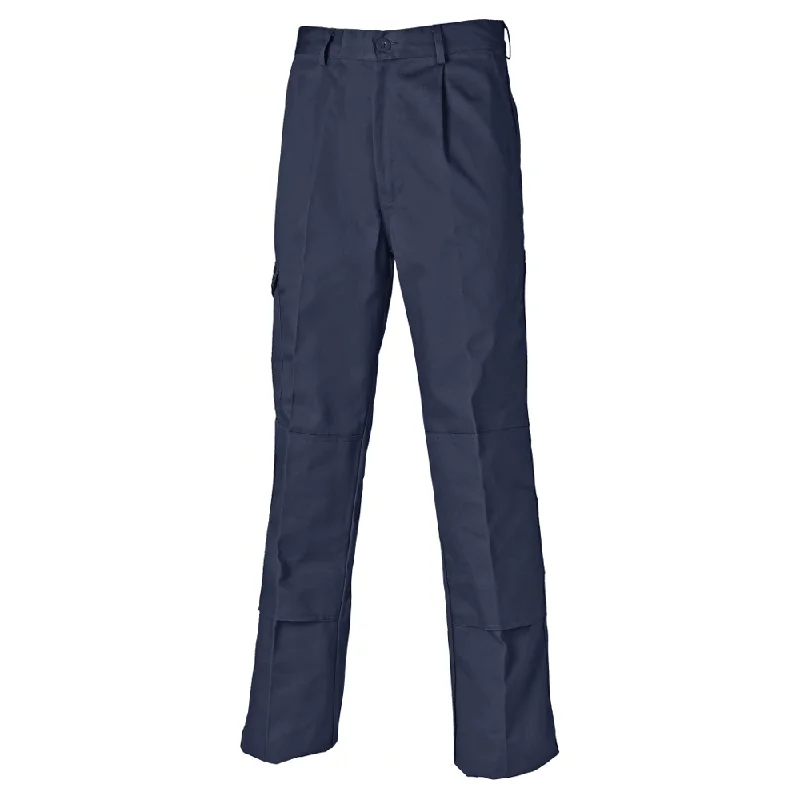 Comfortable Capri Pants for a Casual Day Out-Dickies Redhawk Super Work Trousers Combat Cargo Pant Navy Blue (WD884)