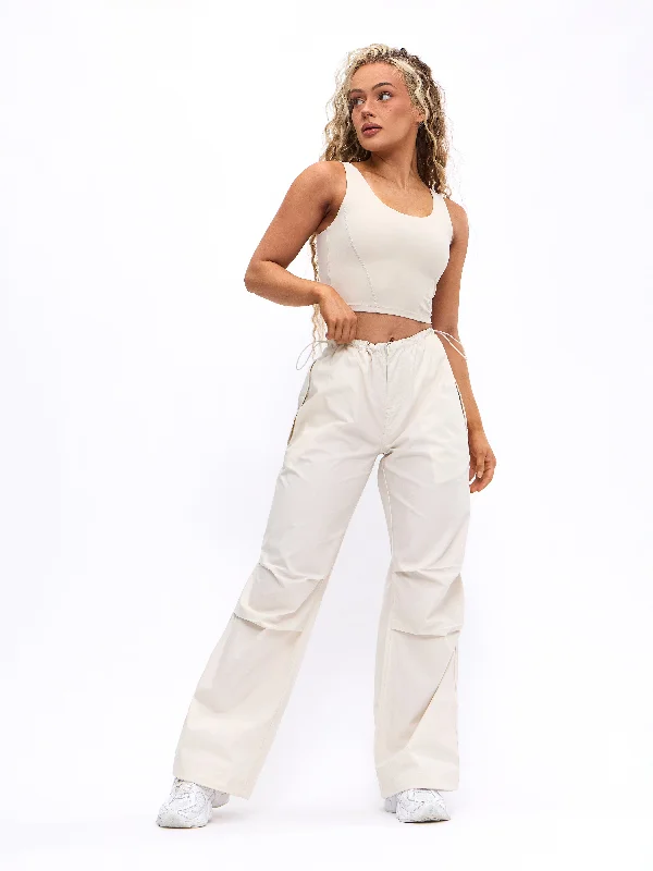 Stretchable Office Pants for Comfort and Style-Adventure Cargo Pant - Bone