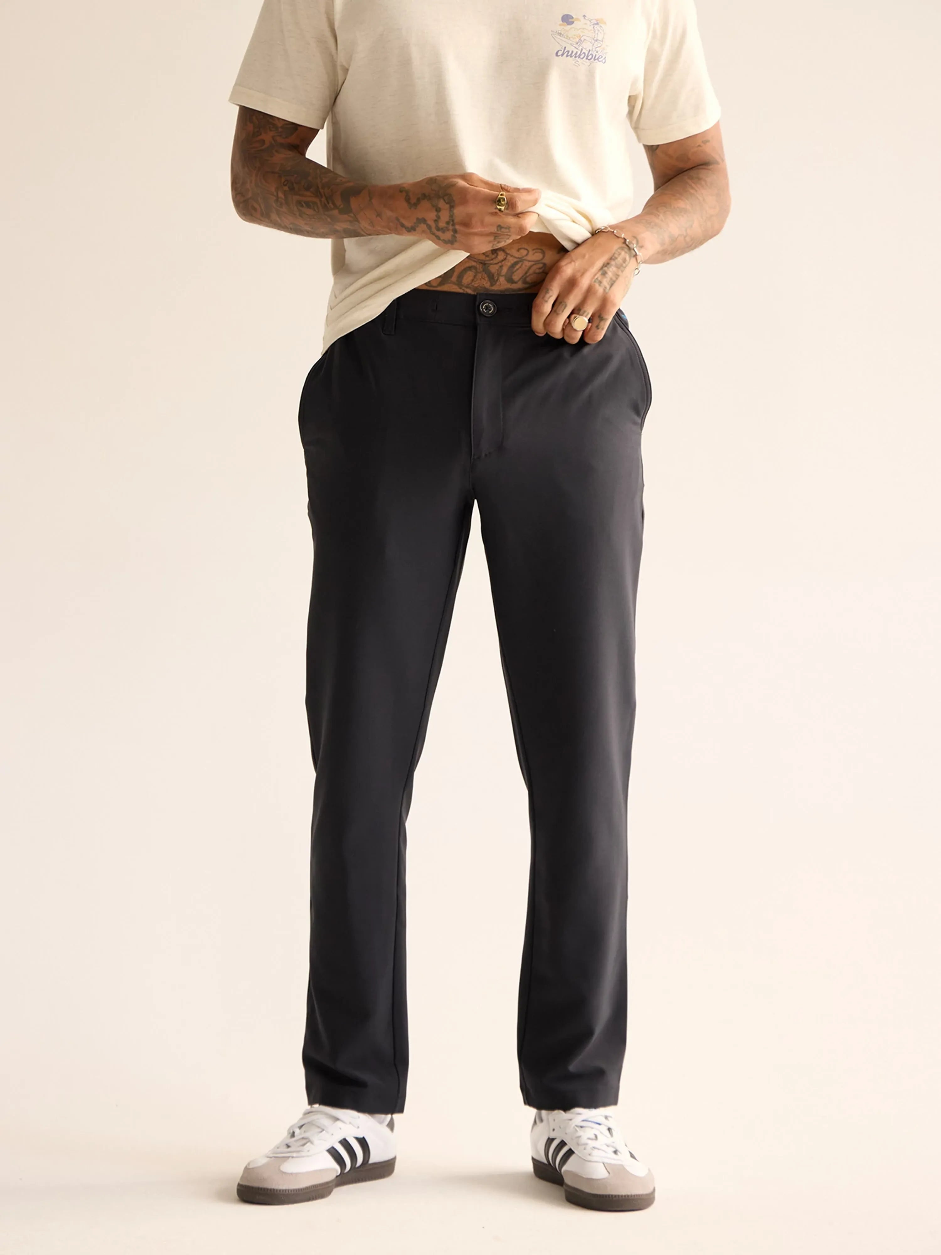 Stylish Leather Pants for Bold Fashion-The Midnight Adventures 30" (Everywear Performance Pant)