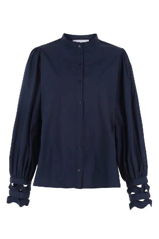 Long Sleeve Button-Down Shirt for Versatile Fashion-The Veronica Shirt