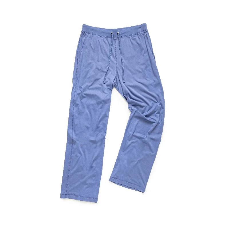 Trendy Tartan Pants for a Classic Look-100% Peruvian Pima Cotton Cobalt Pant