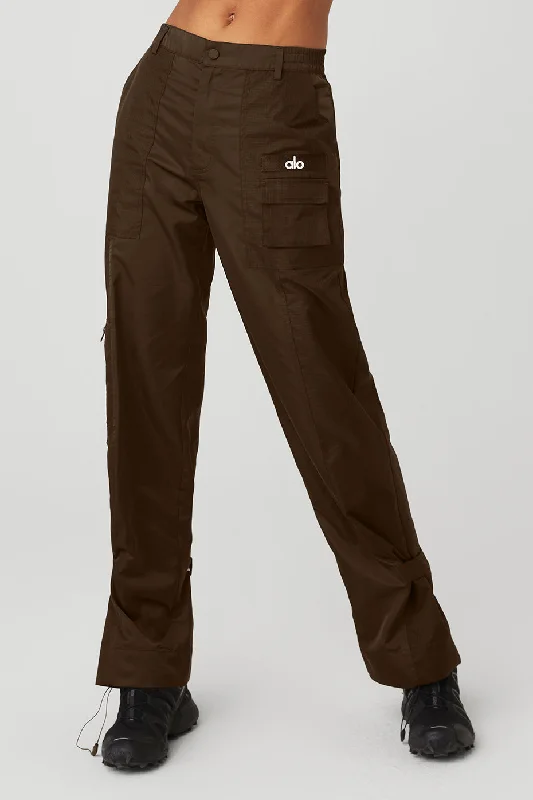 Classic Black Pants for Work and Casual Wear-Blaze Trouser Pant - Espresso