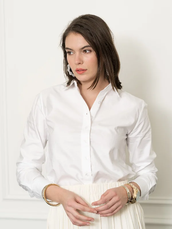 Premium Dress Button-Down Shirt for Office Wear-The Boyfriend Shirt