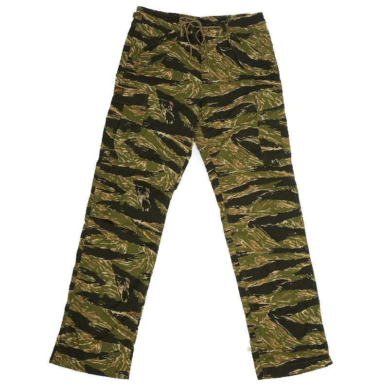 Comfortable Canvas Pants for Everyday Comfort-TOYS McCOY TMP1801 Military Cargo Pant - Tiger Stripe