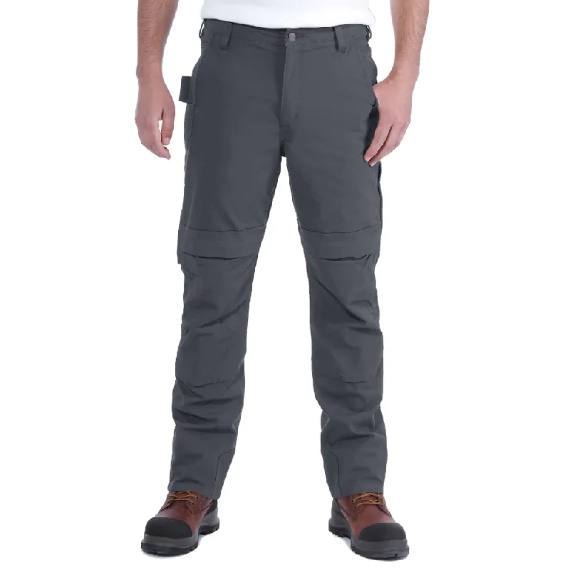 Versatile Cargo Pants for Utility and Style-Carhartt 103159 Steel Rugged Flex Relaxed Fit Double Front Utility Cargo Pant Trouser