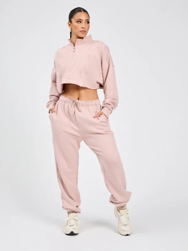 Comfortable Lounge Pants for Relaxation-Threads Jogger Sweatpant - Berry Ice