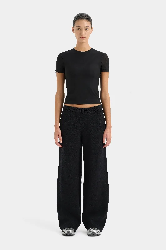 Fashionable Statement Pants for Bold Trends-Playback Knit Pant