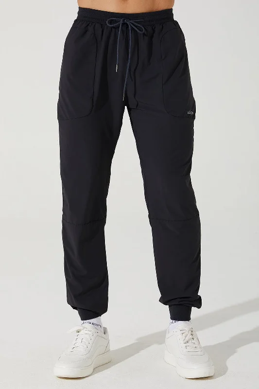 Warm Woolen Pants for Cozy Winter Days-Travis Pant - Black