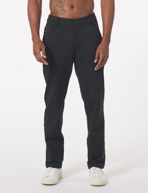 Premium Stretch Pants for Better Fit and Comfort-Commuter Pant: Black