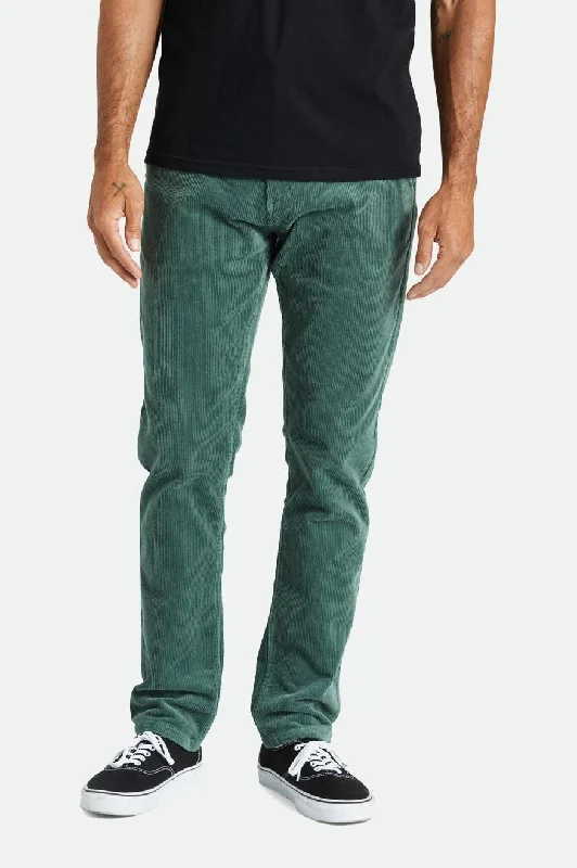 Soft Velvet Pants for Elegant Comfort-Choice Chino Regular Pant - Dark Forest Cord