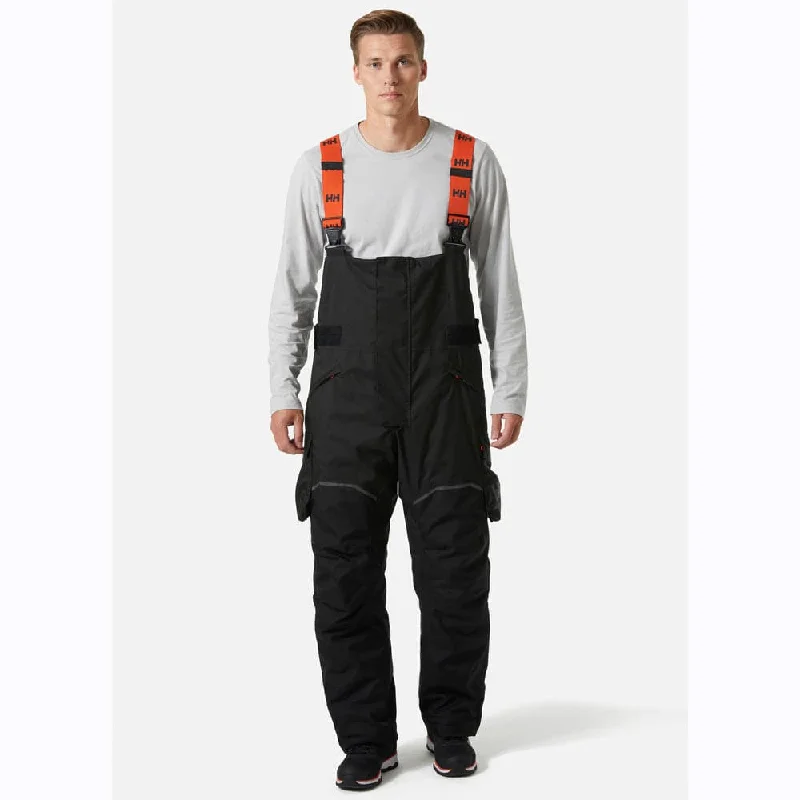 Stylish Cropped Cargo Pants for a Trendy Twist-Helly Hansen 71470 Bifrost Winter Waterproof Bib & Brace Trouser Pant