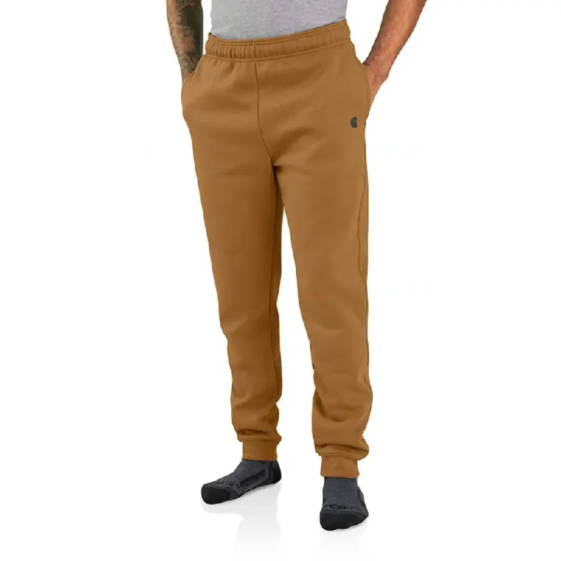 Comfortable Office Pants for Everyday Workwear-Carhartt 105307 Relaxed Fit Midweight Tapered Sweatpant Jogger