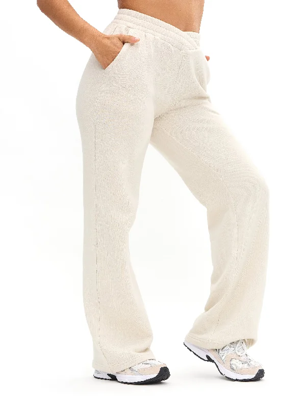 Premium Stretch-Fit Pants for Perfect Fit and Comfort-Threads Crossover Sweatpant - Bone