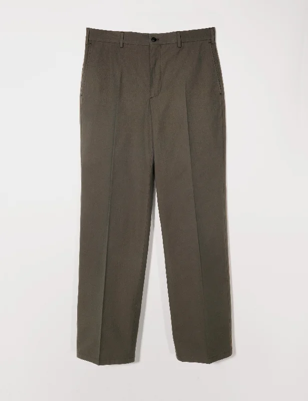 Comfortable Hiking Pants for Long Treks-BKT36 Straight Leg Pant in Crisp Cotton Blend - Petrol