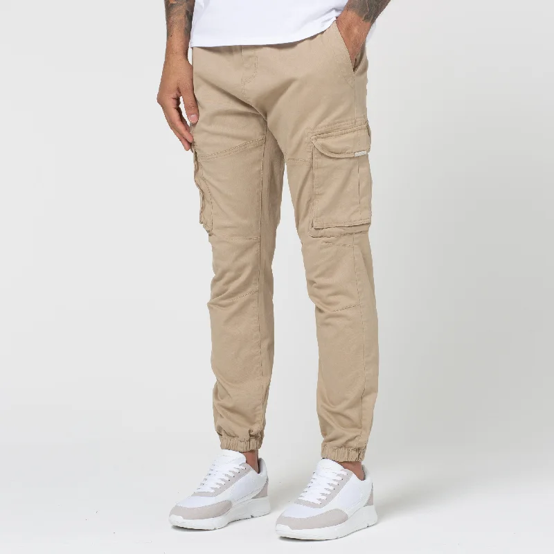 Stylish Cropped Pants for a Modern Look-Classic Cargo Pant | Stone