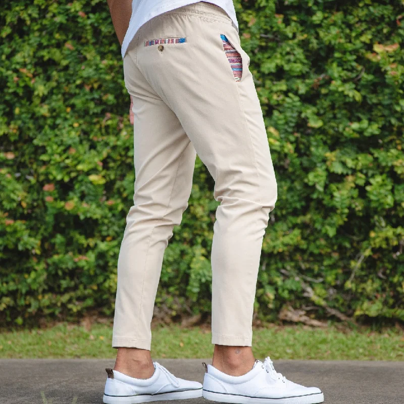 Trendy Wide-Legged Pants for Fashion Forward Looks-Sapien Pant (Casual Stretch) - Ivory