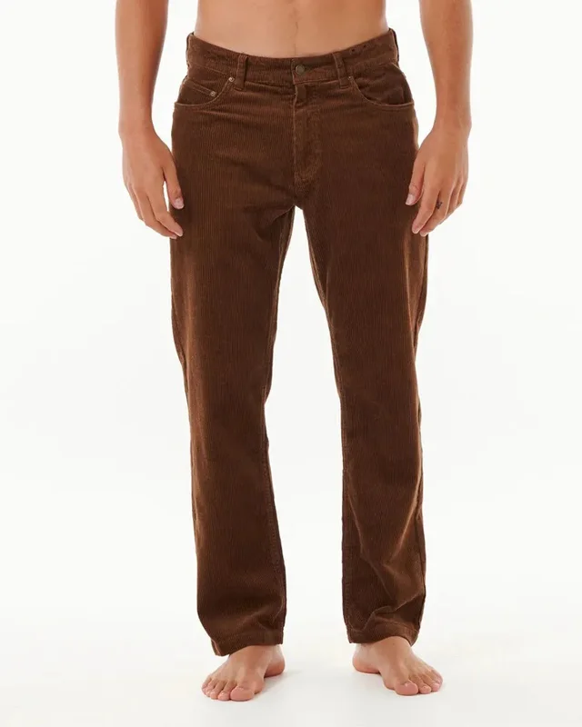 Eco-Friendly Organic Cotton Pants for Sustainable Wear-Classic Surf Cord Pant