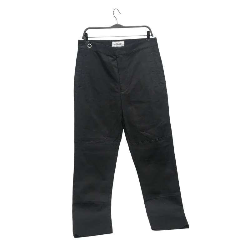 Stretch Denim Pants for Added Comfort and Fit-AMBUSH/Pants/M/BLK/AMBUSH PANELLED WIDE LEG PANTS