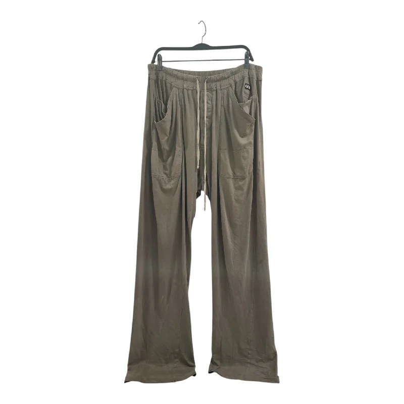 Professional Tailored Pants for Office Wear-Rick Owens/Straight Pants/34/Cotton/KHK/RICK OWENS DRKSHDW LOUNGE PANT