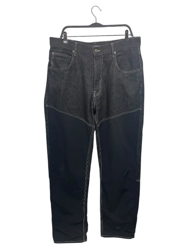 Stretchy Yoga Pants for Flexibility and Comfort-JACQUEMUS/Pants/33/Cotton/BLK/''LA MONTAGNE'' -LE DE NIM