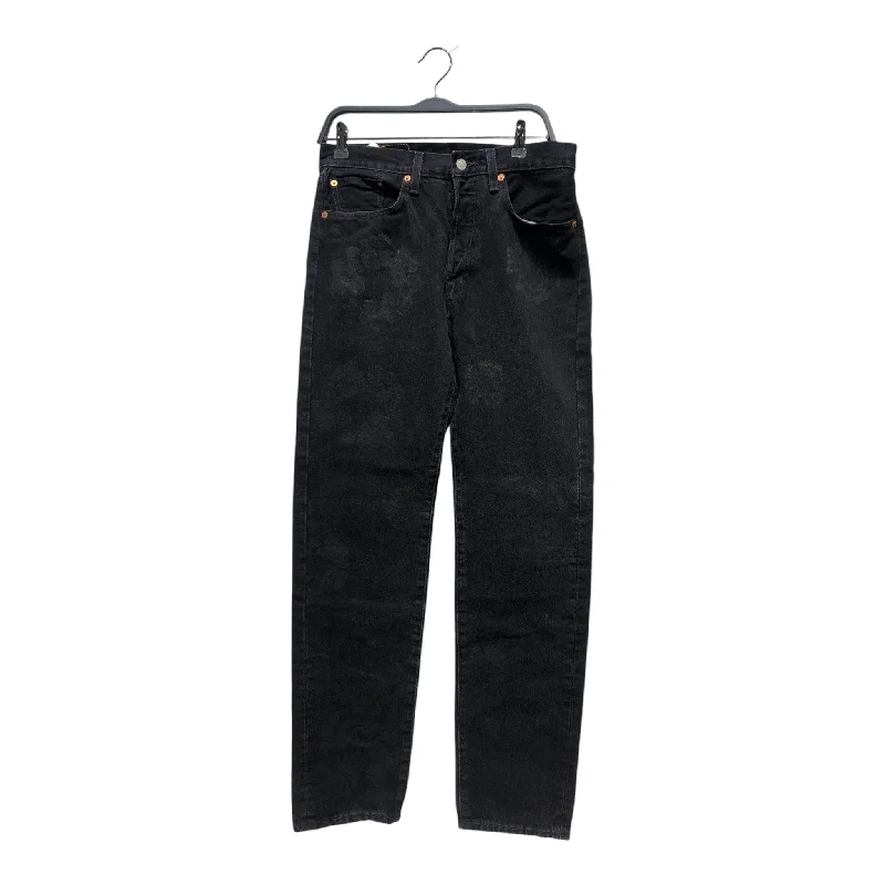 Eco-Friendly Organic Cotton Pants for Sustainable Wear-DENIM TEARS/Levi's/Straight Pants/30/Denim/BLK/