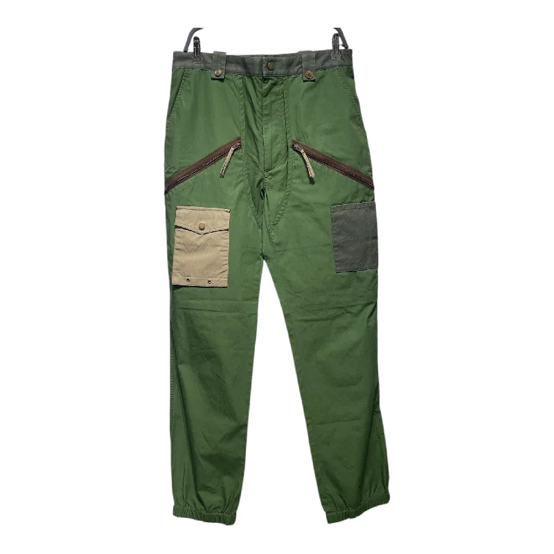 Sporty Track Pants for Active Lifestyles-Acne Studios/Skinny Pants/46/Cotton/GRN/cargo acne joggers