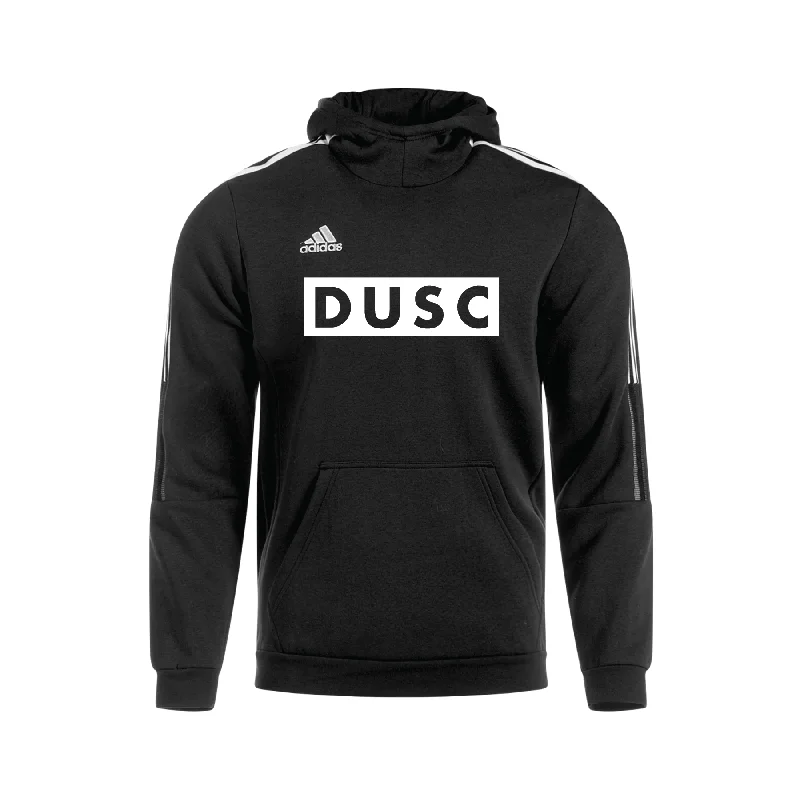 Stylish Zip-Up Hoodie for Trendy Outfits-DUSC Girls adidas Tiro 21 Hoodie Black