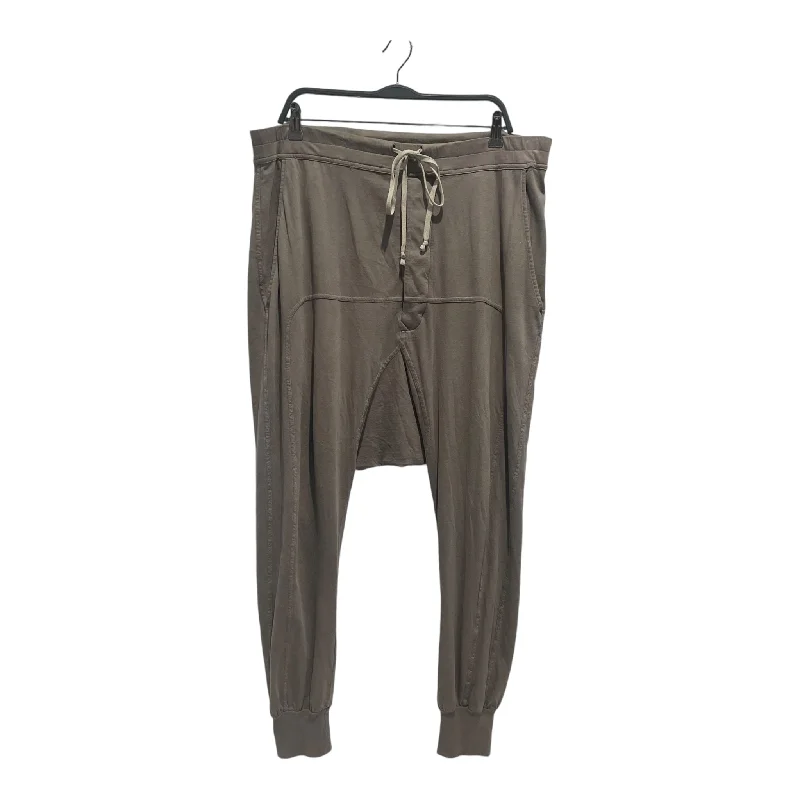 Comfortable Hiking Pants for Long Treks-RICK OWENS DRKSHDW/Pants/34/Cotton/BRW/Joggers/DROP CROTCH SWEATPANTS