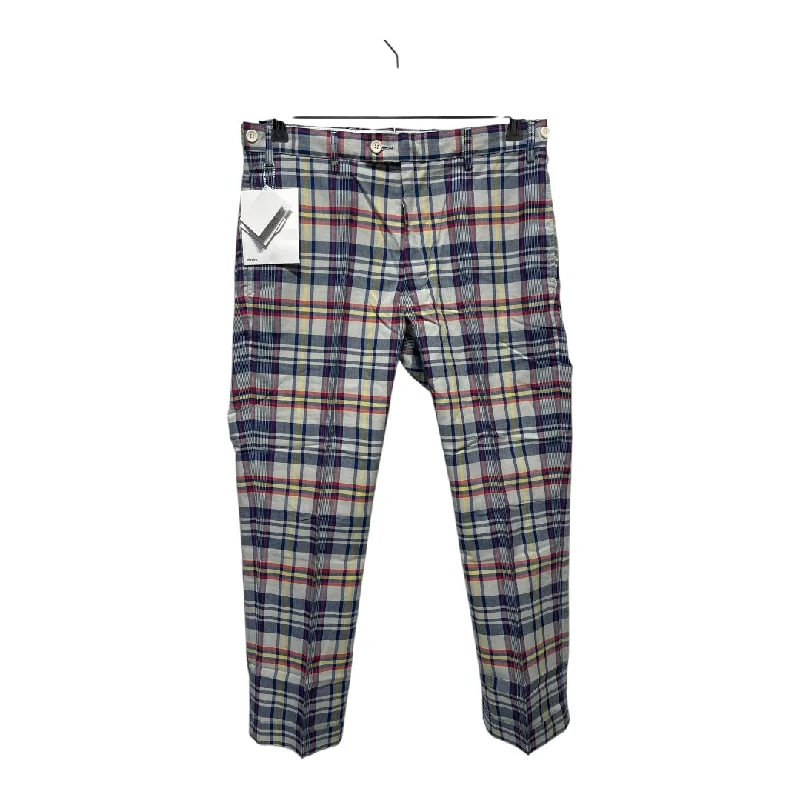 Slim-Fit Trousers for a Sleek Appearance-visvim/Straight Pants/M/Cotton/MLT/Plaid/NEW WITH TAGS