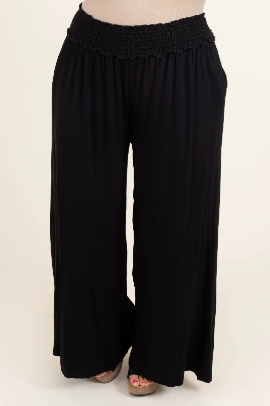 Trendy Tapered Pants for a Chic Look-Business Lunch Pants, Black