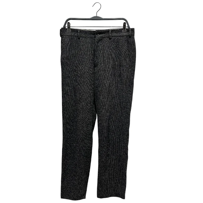 Premium Stretch Pants for Better Fit and Comfort-COMME des GARCONS/Pants/S/Wool/GRY/Wool Trousers