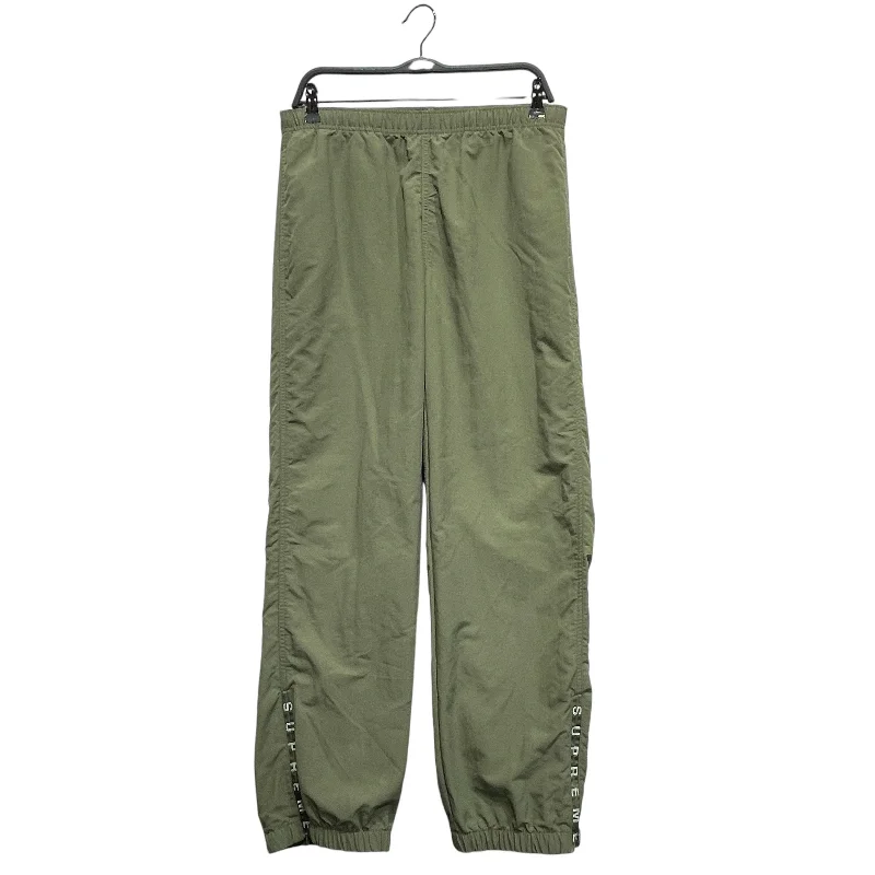 Soft Lounge Pants for Maximum Comfort-Supreme/Pants/S/Nylon/GRN/Joggers/Zipper Nylon Jogger