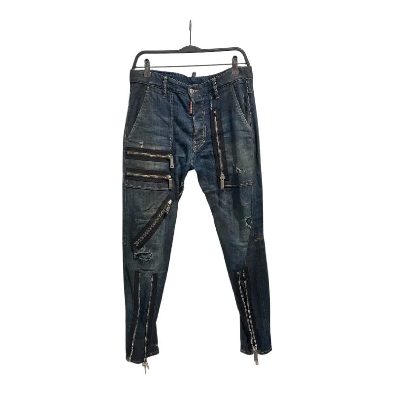 Comfortable Maternity Cargo Pants for Expecting Moms-DSQUARED2/Pants/44/Indigo/Denim/74LA099830330