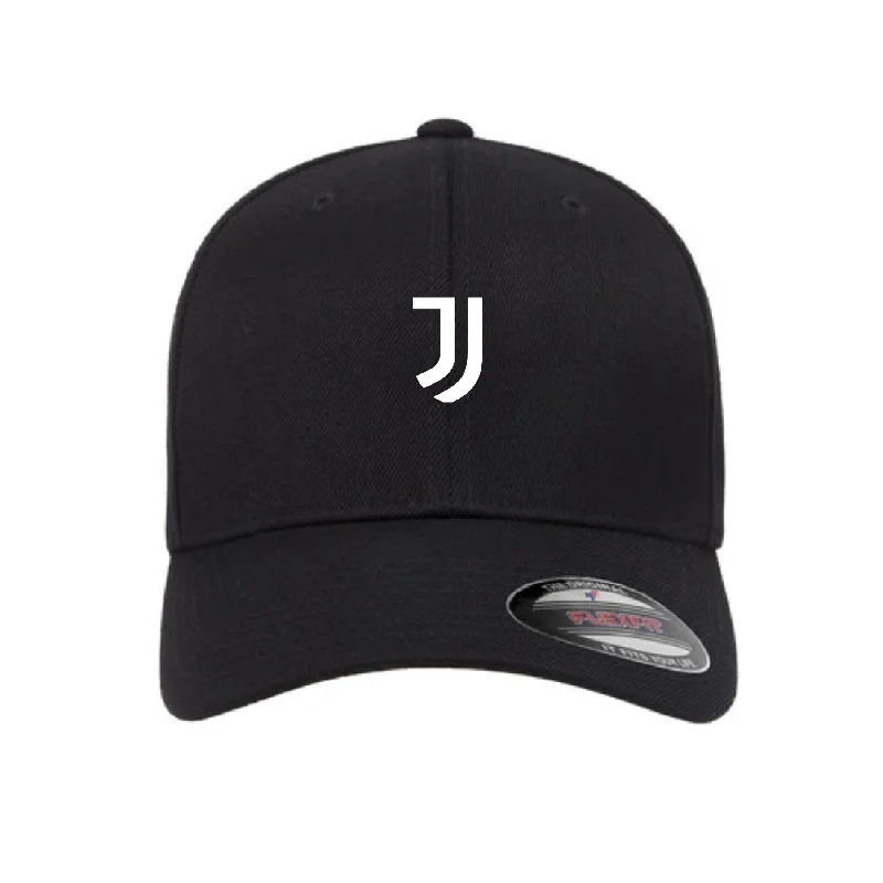 Trendy Snapback Cap for Bold Style-JAB Boston West - Flexfit Wool Blend Fitted Cap Black