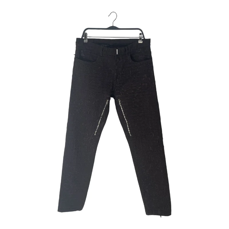 Soft Linen Pants for Relaxed Summer Days-GIVENCHY/Straight Pants/34/Cotton/BRW/