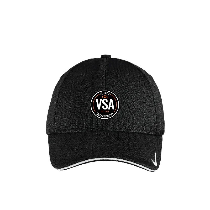 Chic Pillbox Hat for Formal Events-Valencia Nike Dri-FIT Mesh Swoosh Flex Cap Black